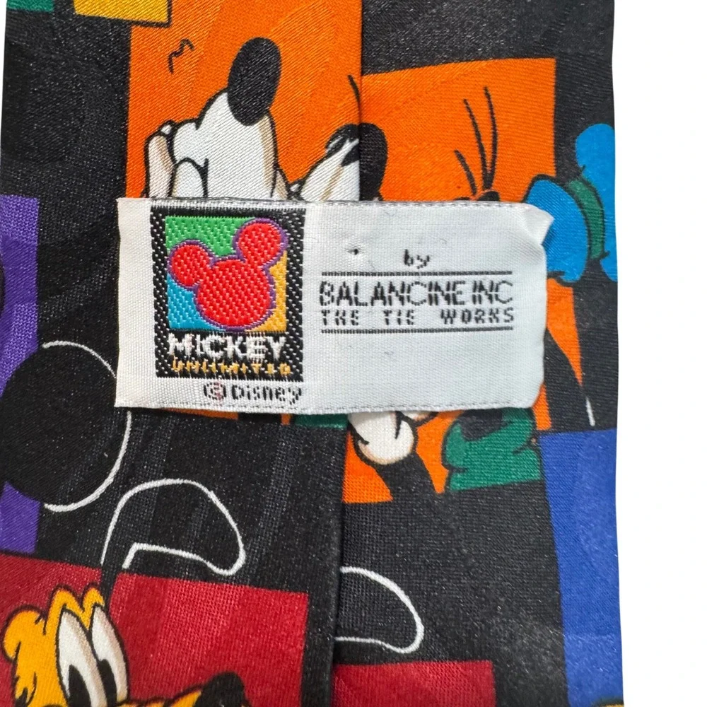 Balancine Inc. Disney Necktie Mickey‎ Mouse Donald Duck Goofy